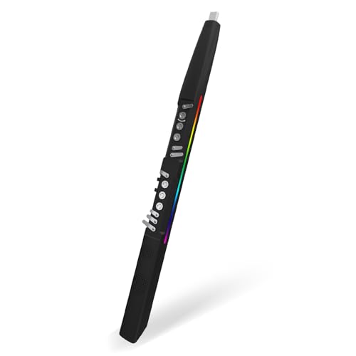 Electronic Digital Wind Instrument i99, Electronic Wind Instrument, Wireless EWI with 2 Mouthpieces,4 Fingerings,103 Tones,12 Keys,2 Speakers plug in Headphone, Audio for Adult Students Beginners