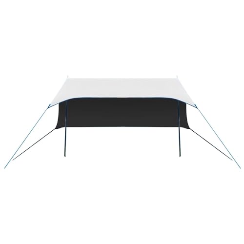 Refugio de playa, toldo portátil, ligero, protector solar familiar para 5 a 8 personas, refugio para , césped, camping