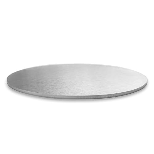 BABOSSA® 40cm Pizzabackstahl aus 4mm V2A Edelstahl | 40cm runder Pizzastein für knusprige Krusten | Deutsche Qualität für perfekte Pizzen | Backstein für den Ofen oder Grill BABOSSA® 40cm Pizzabackstahl aus 4mm V2A Edelstahl | 40cm runder Pizzastein für knusprige Krusten | Deutsche Qualität für perfekte Pizzen | Backstein für den Ofen oder Grill