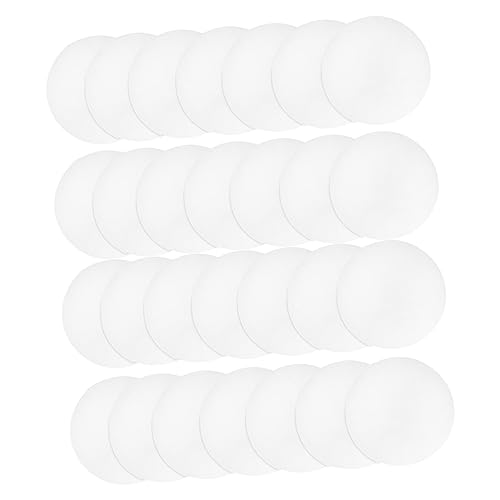 HOODANCOS 500sheets Leakproof Paper Film for Beverage Cups Round Shape -spill Sealing Papers for Tea and Coffee Temperature Resistant Easy to Use