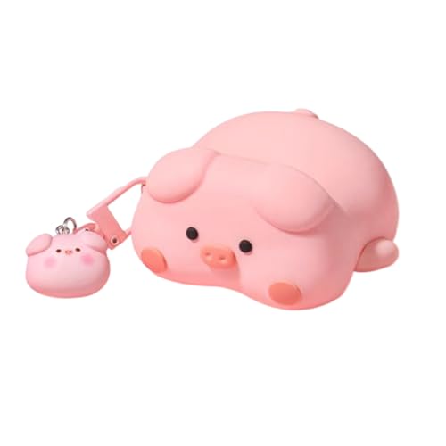 SCJLSDA Funda para AirPods 4 2024, diseño de dibujos animados en 3D para AirPods de 4ª generación, funda protectora de silicona Kawaii para niñas y niños (A)