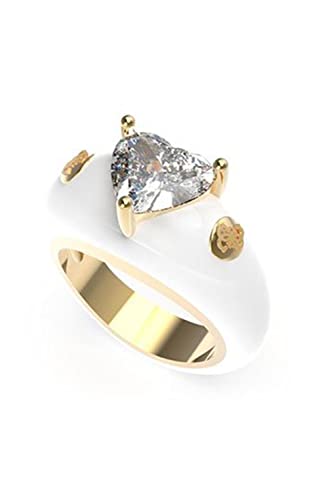 GUESS Neon Lights JUBR01457JWYGWH56 Ring, Einheitsgröße, Keine wertvollen...