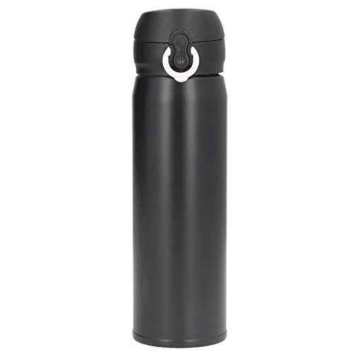Botella de Agua Aislada de Acero Inoxidable de 500 Ml, Botella de Agua Termo de Doble Pared Aislada, Taza de Café…