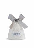 LLADRÓ 2022 Christmas Bell Blue. Porcelain Christmas Bell