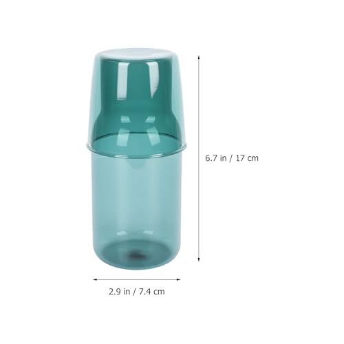 Vaso de vidrio azul celeste Vosarea de 0.3 oz miniatura 2