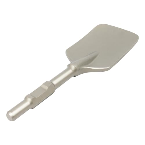 Burin Marteau Piqueur, Marteau et Pelle Électriques à Long Manche, avec Boîte de Rangement Burin, pour Creuser des Semis, Pelleter et Creuser des Tranchées