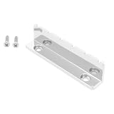 LT Easiyl Sillet de Tête en Métal pour Guitare 6 Cordes Compatible avec Les Guitares Acoustiques Et Lap Steel Argenté
