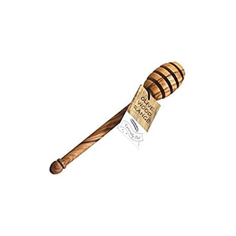 Naturally Med Olive Wood Honey Dipper/Drizzlier Cover