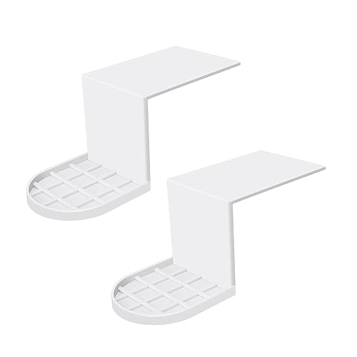 2Pcs Detergent Cup Holder Bracket Anti-Slip Detergent Drip Catcher Thick Laundry Drip Tray Catcher No More Leaks