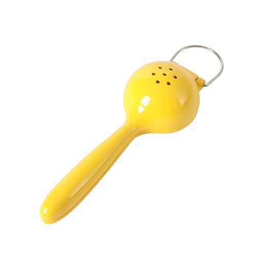 Oster Ravello Espremedor de limão e limão – extrator manual manual de frutas cítricas, ferramenta de cozinha durável para suco fresco, acabamento amarelo