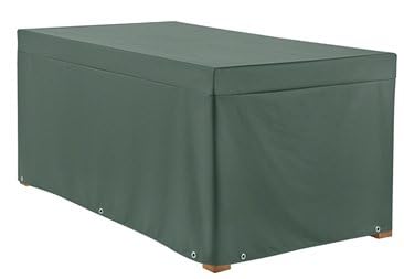 Tischhaube bodenlang grau in 12 Größen und 4 Farben (160, 95)