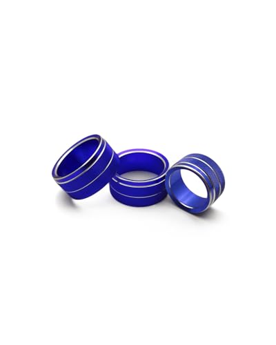 Temperature Adjustment Knob Air Conditioning Knob Switch Climate Control HVAC (Blue)