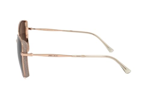Jimmy Choo ALEXIS/S Rose Gold/Brown Shaded 59/18/145 women Sunglasses3