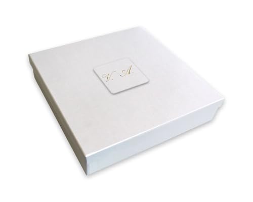Scatola per libro matrimonio 35x35 Alta Qualità Scatola bianca per