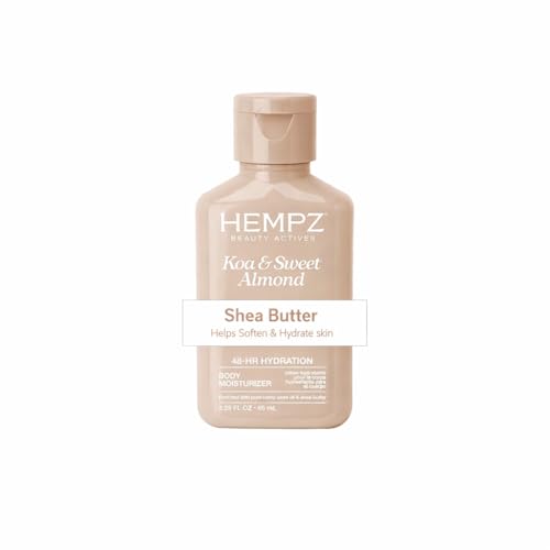 Hempz Smoothing Herbal Body Moisturizer, Koa & Sweet Almond, 2.25...