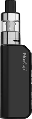 Manvap 80w Sigaretta Elettronica Box Mod Svapo Kit, Batteria Ricaricabile 2200mAh/Atomizzatore 2.0ml, No Nicotina, No Liquido Elettronico cigarette electronic Manvap 80w Sigaretta Elettronica Box Mod Svapo Kit, Batteria Ricaricabile 2200mAh/Atomizzatore 2.0ml, No Nicotina, No Liquido Elettronico cigarette electronic