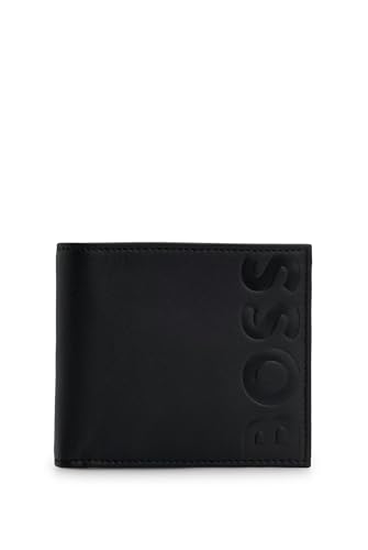 BOSS Hugo Herren Big Bb_4 Cc Coin Geldbeutel Black1 ONESI EU