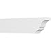 Ekena Millwork RFTP05X10X42ASH Asheboro Architectural Grade PVC Rafter Tail, 5"W X 10"H X 42"L, Ivory