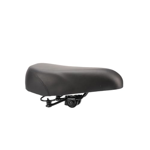 Asiento de bicicleta doble resorte con absorción impactos conductor 2