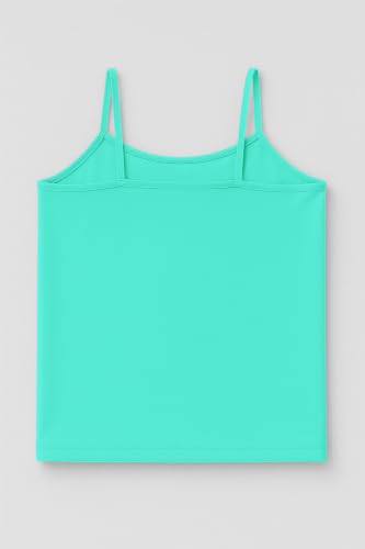 Image of Kurve Girl's Sleeveless Tank Top - Stretch Undershirts Cami Camisole, UV Protective Fabric, Rated UPF 50+ (Made in USA)