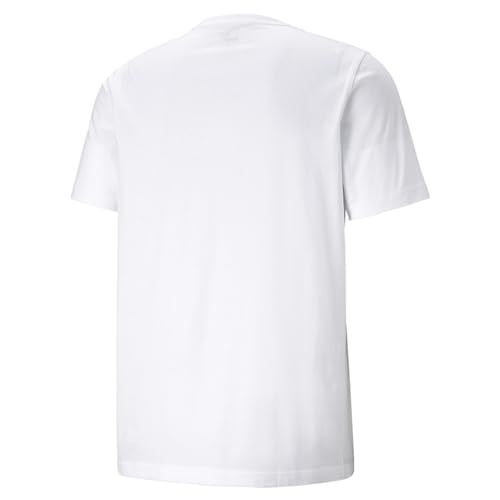 PUMA Herren Ess logo te T shirt, Puma White, XL EU – Ansicht 4