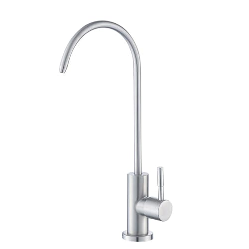 Robinet de cuisine unique en acier inoxydable résistant pour eau pure
