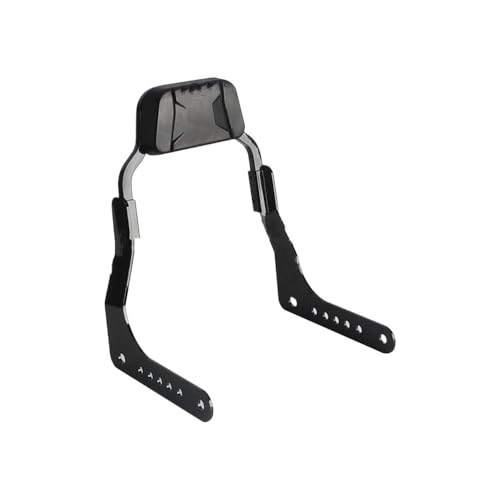 Dosseret passager moto Softail FXLRST : kit support de dossier noir pour longs trajets