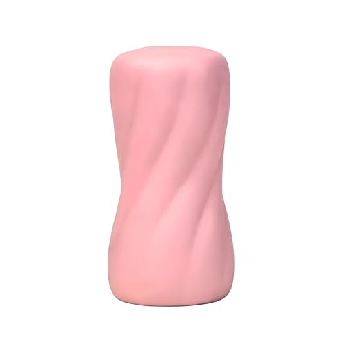 Image of HOLD N PLAY Men's Body Massager, Durable & Body Safe material, Soft & Flexible, Stress Relief & Relaxation, Waterproof, Non-Electric - Silky Soft, Colour - Soft Pink