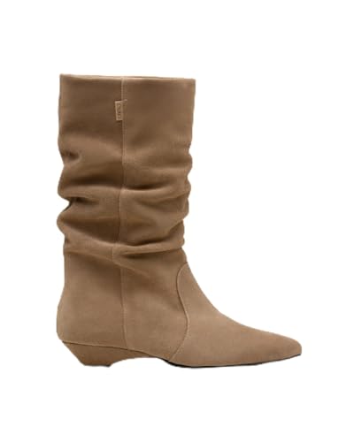 Genérico Bota de ante tacón kitten
