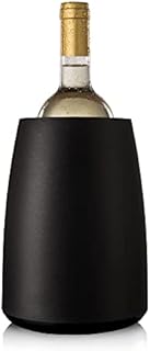 Vacu Vin Rapid Ice Elegant Wine Cooler - Black