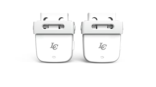 LC LaceClips Smart Activity Tracker - Shoe-Mounted Step Counter for Walking & Sports Performance...
