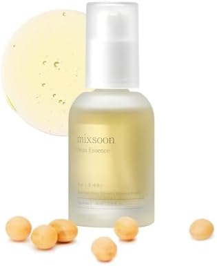 Mixsoon Bean Essence 30ml, Korean Facial Essence for Hydration, Gentle Dead Skin Care, Moisture Barrier Support & Smooth, Healthy-Looking Skin - 30ml
