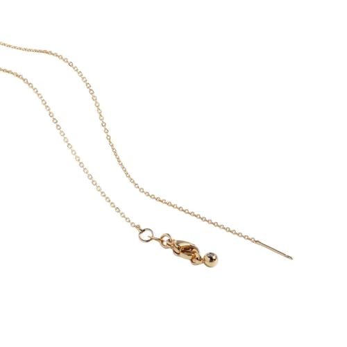 Chaînes de bijoux en métal et collier en laiton plaqué or 18k unisexe nouveau 2026