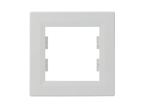 Schneider Electric Asfora EPH5800121D Cadre simple pour prise et interrupteur Blanc