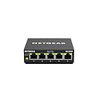 NETGEAR 5-Port Gigabit Ethernet Easy Smart Managed Essentials Switch GS305E - Desktop or Wall Mount, Home Network Hub, Office Ethernet Splitter