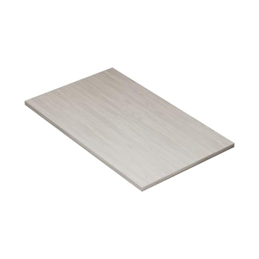 KESSLER PRO Spanplatte 25mm 100x60cm - Tischplatte für Möbelbau DIY - für Küche, Garage oder Werkstatt mit Verstärkten ABS-Kanten, Gebeizte Kiefer