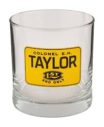Buffalo Trace Distillery EH Taylor Old Fashioned Whiskey Glass, Premium Glass, 10 oz Capacity, Heritage Barware Collection, Durable Design, Classic Style, for Bourbon, Cocktails, Home Bar