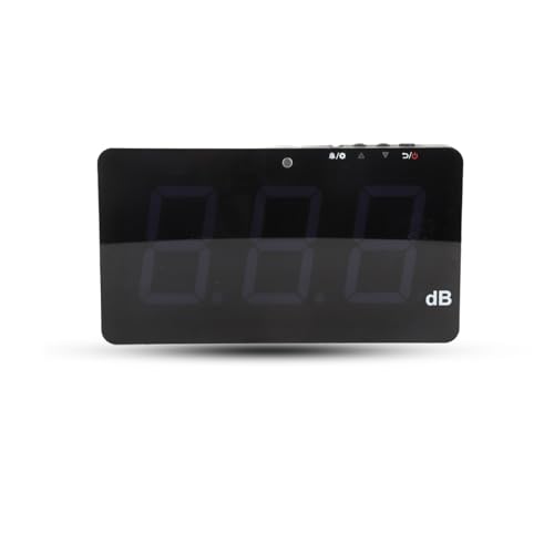 Sound Levels Meter, Digital Decibel Meter Wall Hanging Large LCD Display Noise Tester for Classroom, Studio, Home, Factory