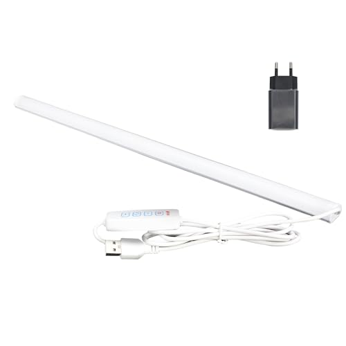 BEAVERBOT 15.8 Inch LED Light for Indoor Use, 3 Color Temperature Modes, 9-Level Dimmable Work Light, Strip Lighting for Paper Cutter, Fabric and Acrylic Safety Guards