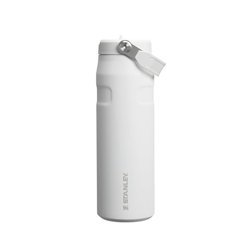 Stanley Flip Straw 2.0 Sports Water Bottle With Straw 710 ml - 10 Hours Cold - 2 Days Iced - Stainless Steel - BPA Free - Leak Resistant - Fits in Cup Holder - Dishwasher Safe - Frost