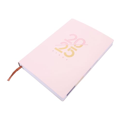 FIXOSHEE Planificador Mensual y Semanal Compacto con Calendario Anual Cuaderno de Notas Resistente para Organización Diaria para Gestión Planificación Detallada