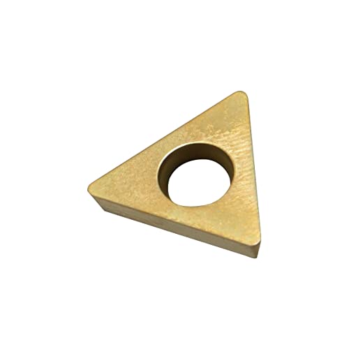 Insert carbure TDEX 32 HHIP avec revêtement TiN 3/8 pouce pour usinage précis