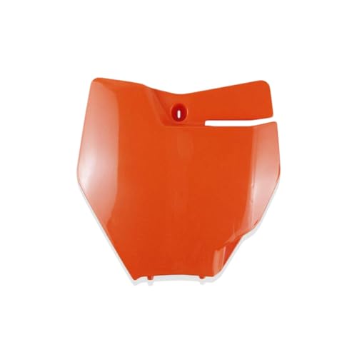 Plaque numéro moto orange pour SX SXF XC XCF 125 à 350 de 2016 à 2018