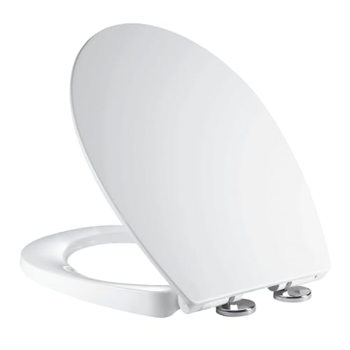 Mass Dynamic Soft-Close Toilet Seat, White