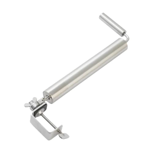 LOVIVER Rodillo para amasar para Hornear, Rodillo de amasar de Grosor Ajustable, Rodillo de amasar Manual Profesional para Hacer albóndigas, Rodillo de amasar, S