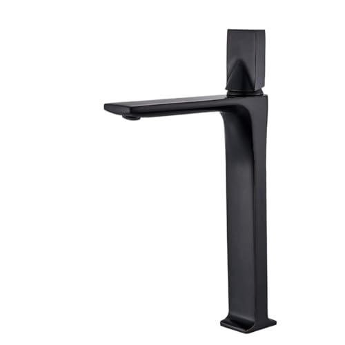 Robinet de salle de bain noir mat pour stopper les traces de calcaire et fuites de mitigeur