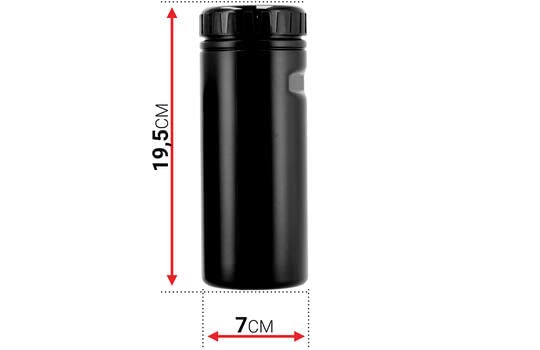 Trivio Werkzeugflasche 700 Ml – Schwarz, Aus Kunststoff, Passt In Jeden Fahrrad-Flaschenhalter