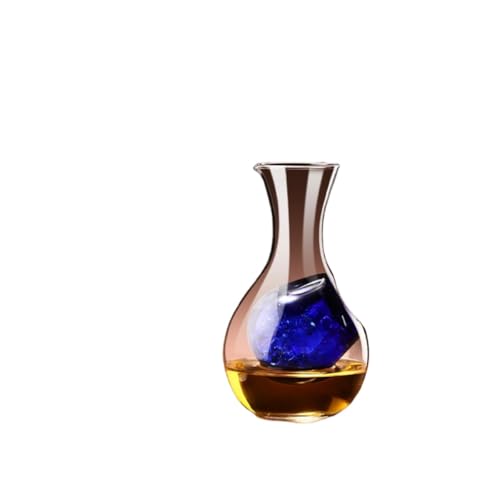 【Zeusom】冷酒器セット 冷酒徳利 冷酒グラス 日本酒用容器 耐熱ガラス製 氷ポケット付き 来客用 家庭用 使いやすい 多用途?