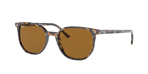Ray-Ban RB2197 Sunglasses Bundle: RB 2197 ELLIOT 135757 Elliot Havana Brown Grey Brown and Eyewear Cleaning Kit