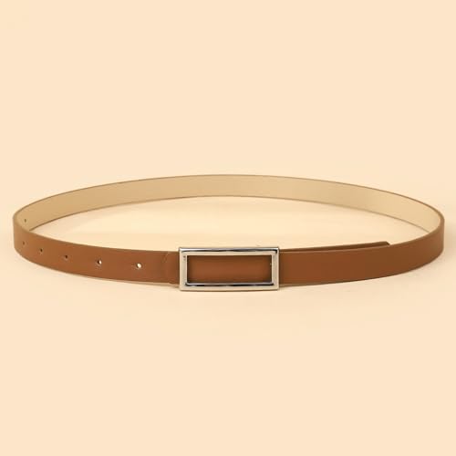 Women's Faux Leather Belt Buckle Adjustable Belts Fashion Skinny Classic Metal Winter Fall Summer3